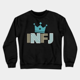 INFJ - Typography Design 3 Crewneck Sweatshirt